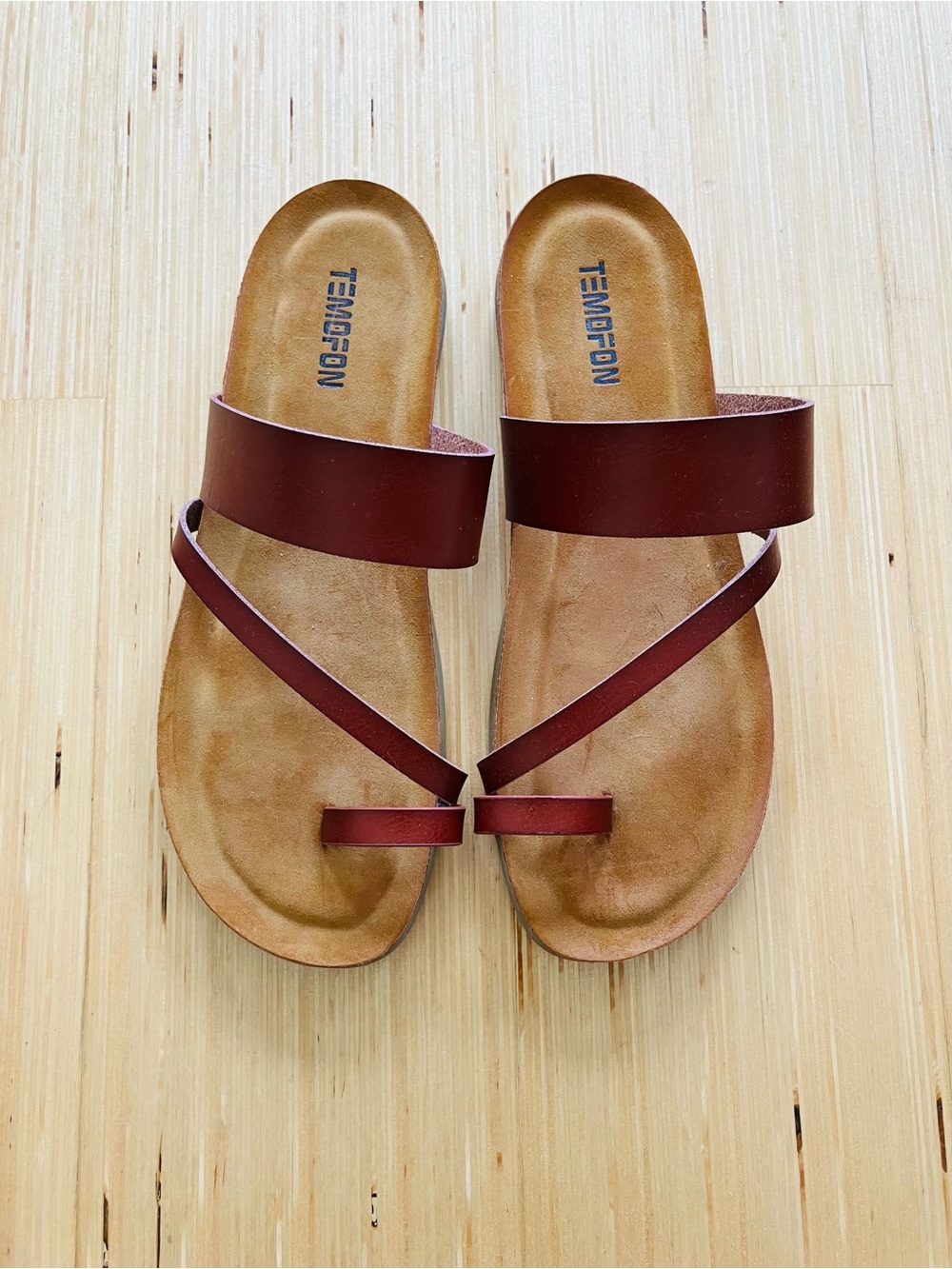 NWOT Brown Sandals